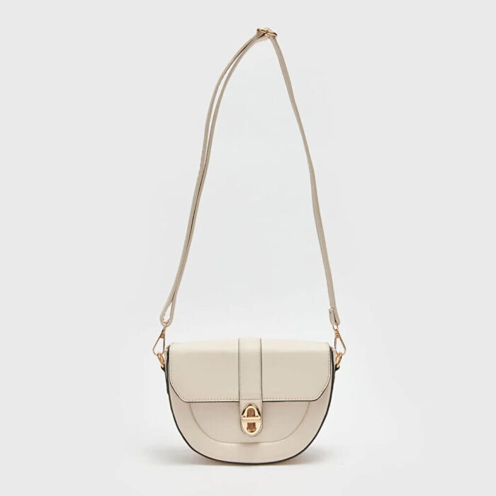 کیف بازوی زنانه بند دار با ظاهر چرمی